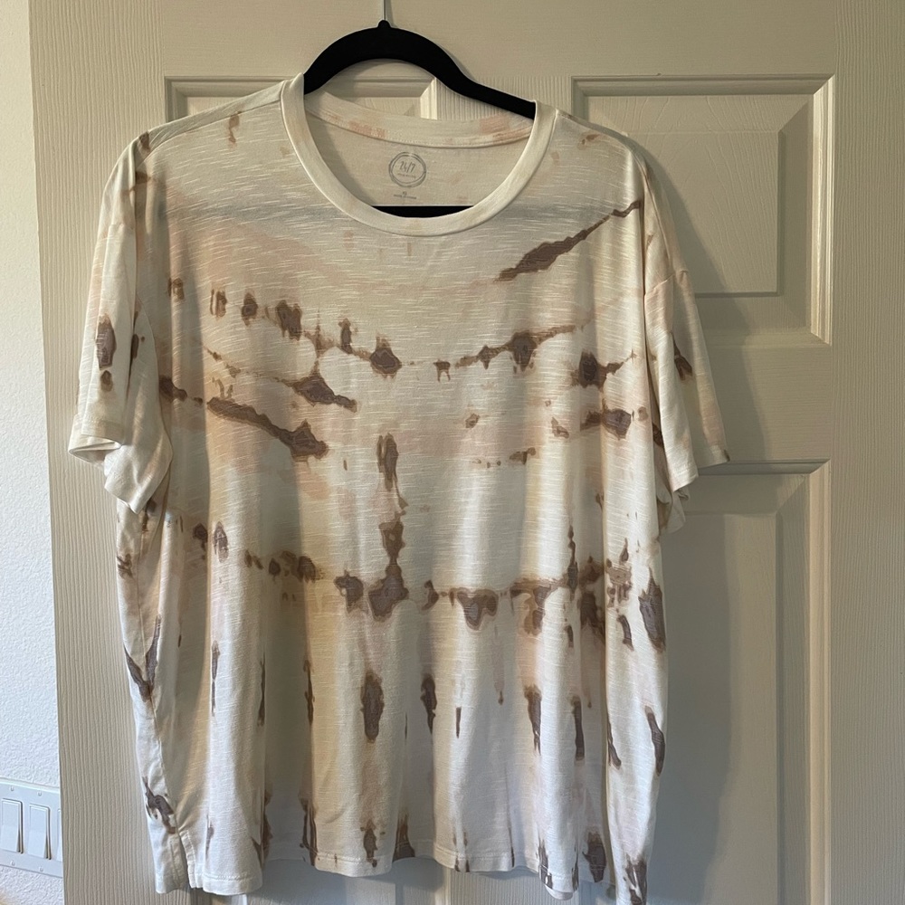 Maurices tie die short sleeve t shirt
